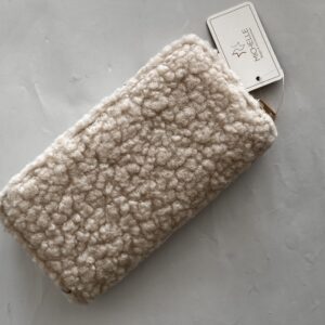 Fluffy Wallet Beige