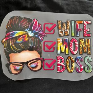 Wife, Mom, Boss T-shirt