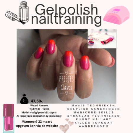 Gelpolish Training – Verfijn je skills!